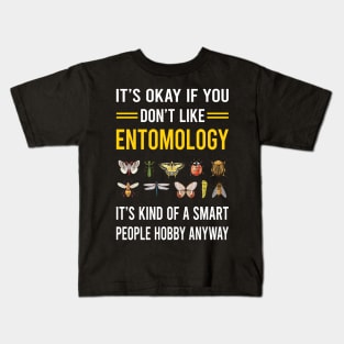 Smart People Hobby Entomology Entomologist Insect Insects Bug Bugs Kids T-Shirt